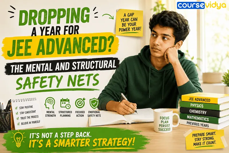 JEE drop year: mental and structural safety nets for JEE Advanced