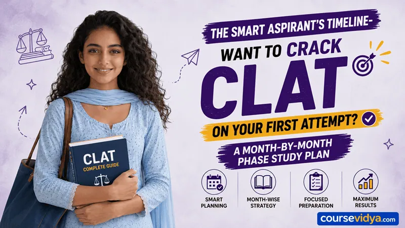 How to prepare for CLAT and crack it on the first attempt? A month-wise CLAT preparation strategy