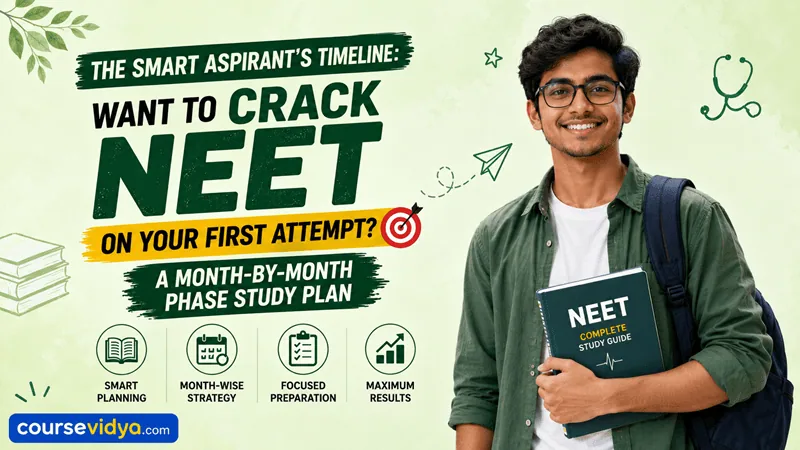 How to prepare for NEET? Month-wise NEET preparation strategy for beginners to crack it on the first attempt