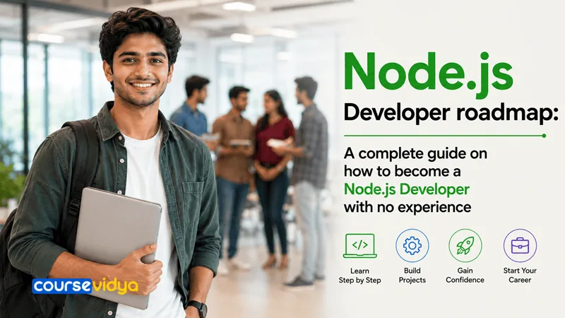 Node.js Developer roadmap: A complete guide on how to become a Node.js Developer with no experience
